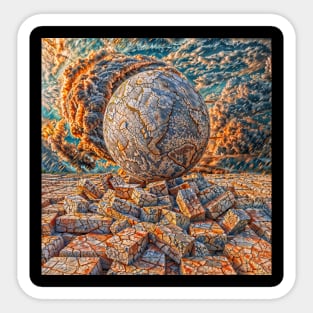 Renaissance Sphere: A World in Fragments Sticker